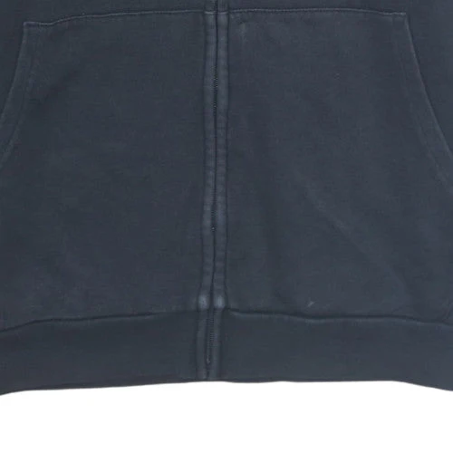 Champion Boys Black Full Zip Hoodie XL 13-14 Years Cotton Blend Logo - Image 8