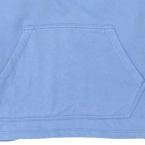 Champion Girls Blue Pullover Hoodie 13-14 Years Logo Cotton Hoodie - Image 7