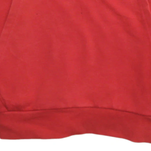 Champion Girls Red XL Pullover Hoodie 13-14 Years Cotton Blend Fleece - Image 7