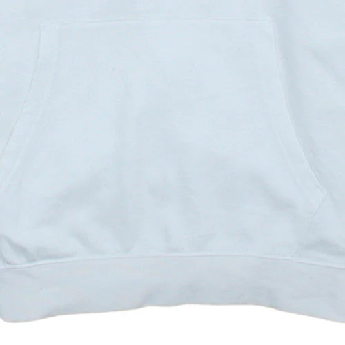 Champion Girls White Pullover Hoodie Size L Logo Fleece Sweatshirt - Image 7