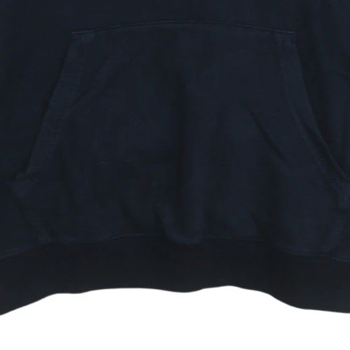 Champion Men’s Black Pullover Hoodie Large Sports Fleece - Image 7