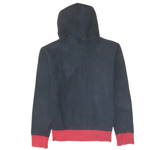 Champion Men’s Black Pullover Hoodie Medium Logo Cotton - Image 4