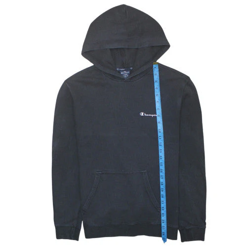 Champion Men’s Black Pullover Hoodie Size L Regular Fit - Image 3