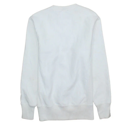 Champion Men White XS Pullover Sweatshirt Reverse Weave - Image 4
