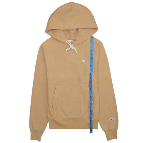 Champion Men's Beige Reverse Weave Pullover Hoodie XS - Image 3