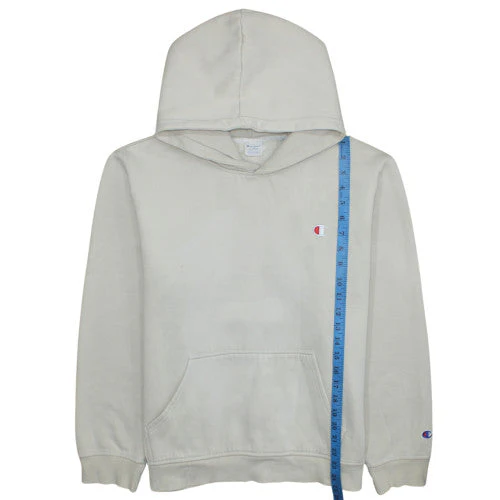 Champion Men's Beige XL Pullover Hoodie Fleece Sportswear - Image 2