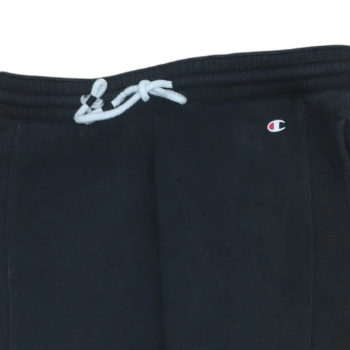 Champion Men's Black Jogger Sweatpants Medium Fleece Activewear - Image 7