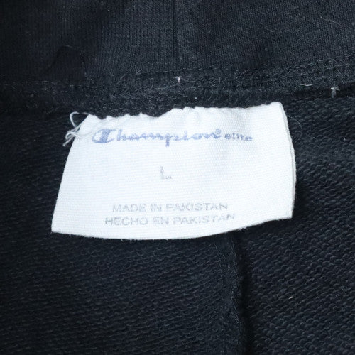 Champion Men's Black Jogger Trousers L Fleece Cotton Blend - Image 5