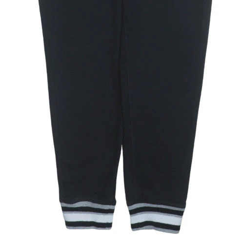 Champion Men's Black L Jogger Sweatpants with Logo and Elastic Waist - Image 7