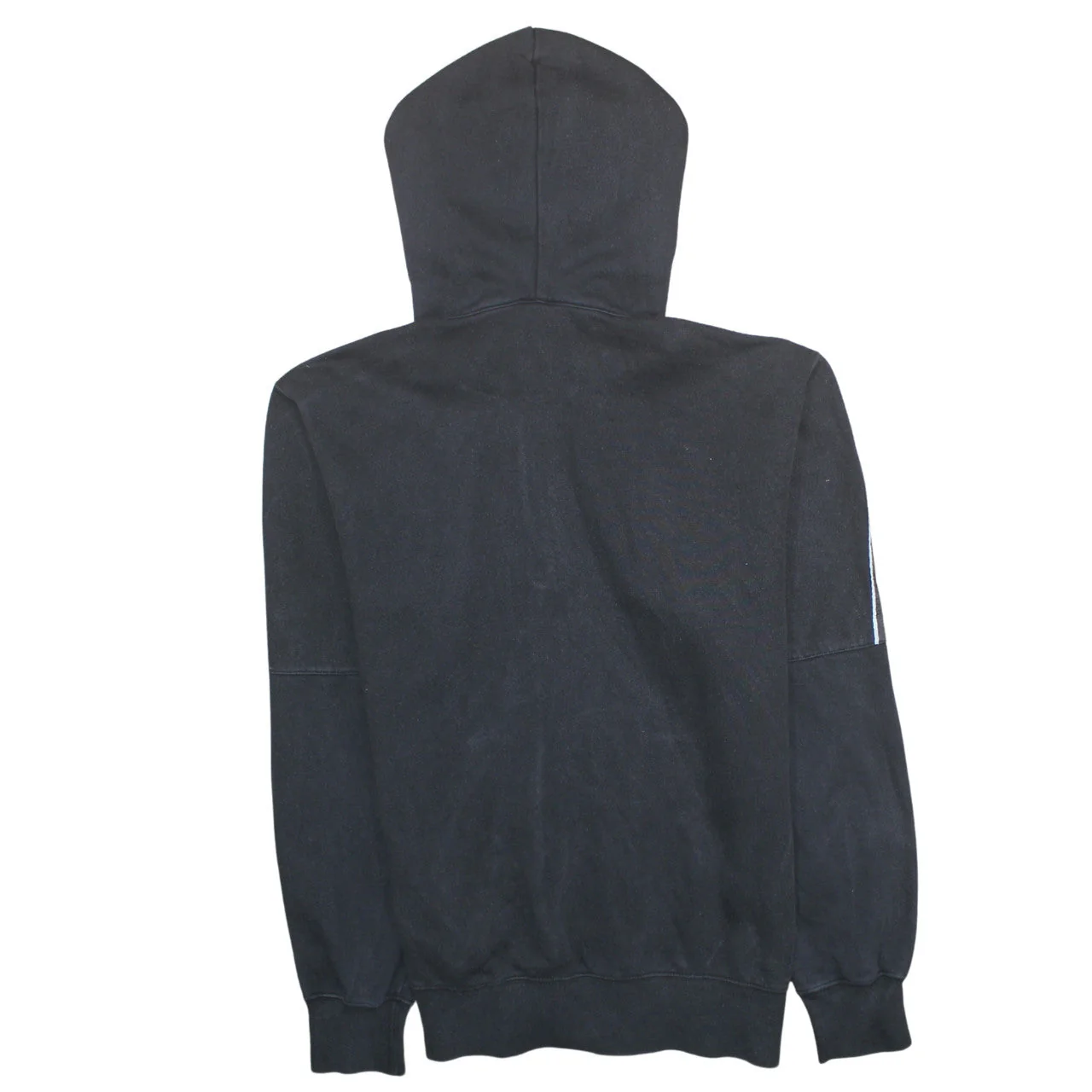 Champion Men's Black Large 1/2 Zip Hoodie with Logo Tape Detail - Image 4