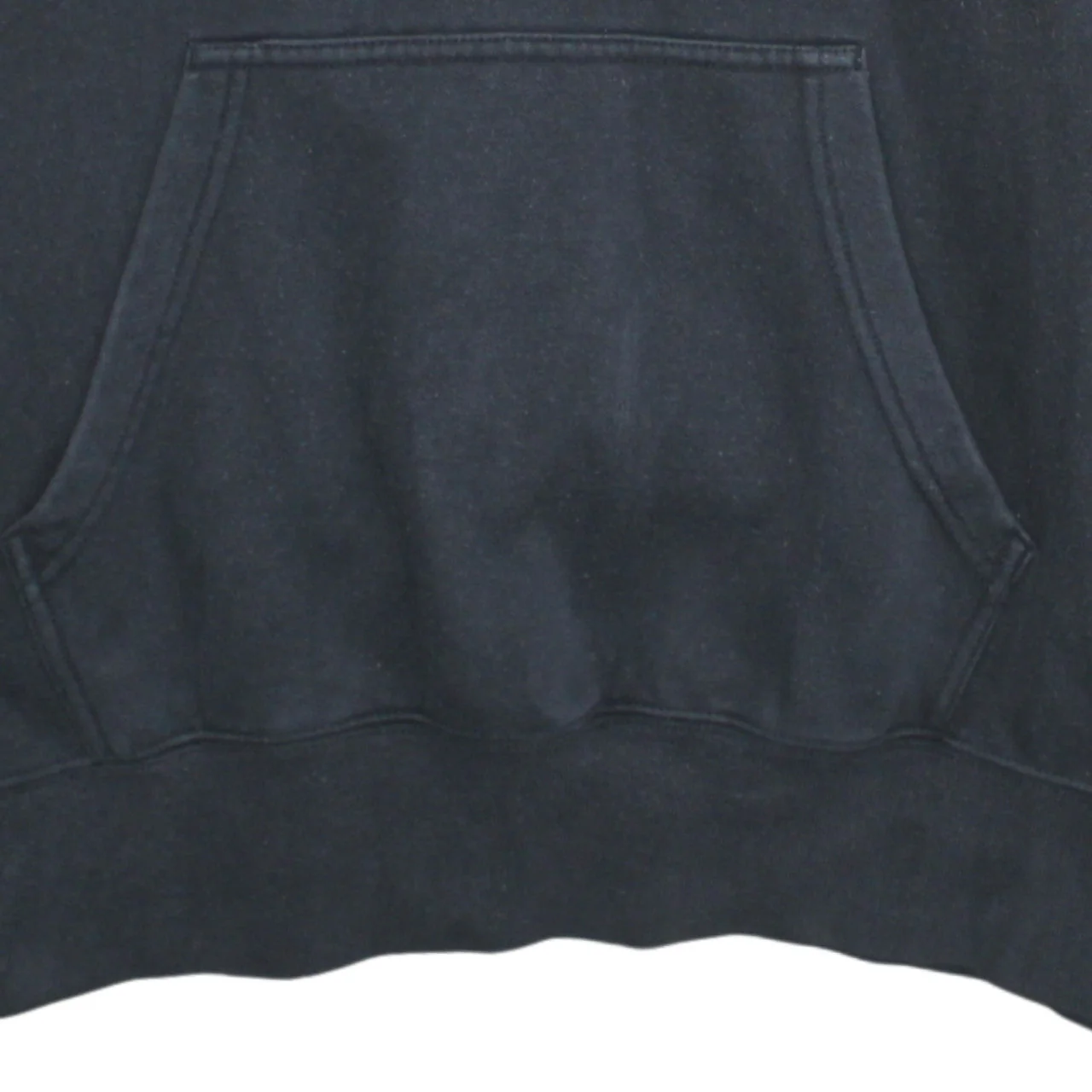Champion Men's Black Large 1/2 Zip Hoodie with Logo Tape Detail - Image 8