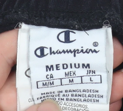 Champion Men's Black Medium Jogger Trousers Regular Fit - Image 4