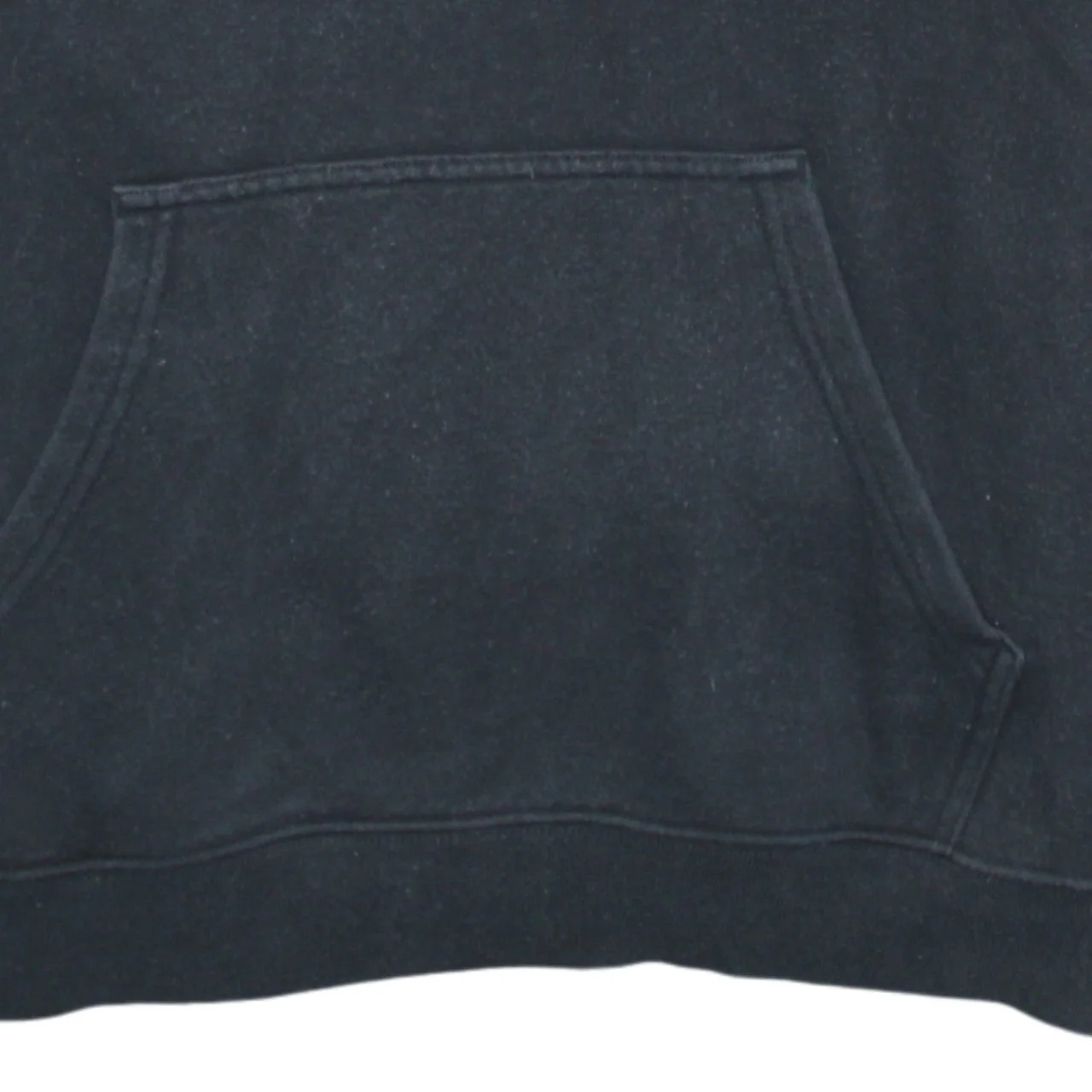 Champion Men's Black Pullover Hoodie L Logo Sportswear - Image 6