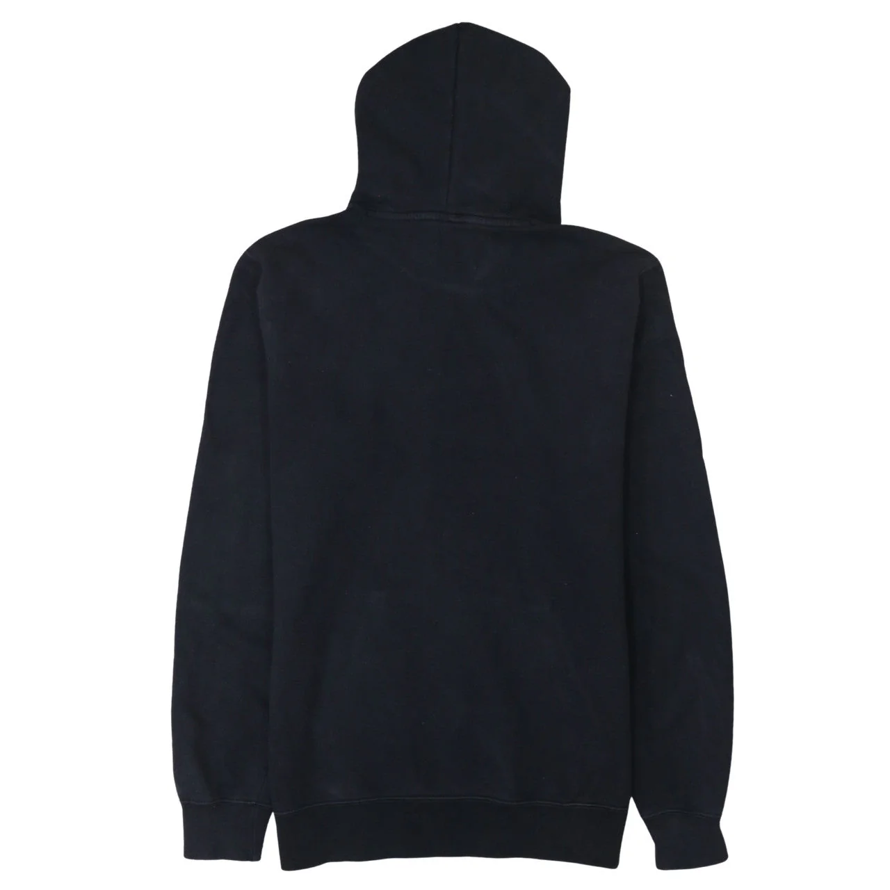 Champion Men's Black Pullover Hoodie Size L Logo Fleece Sweatshirt - Image 4