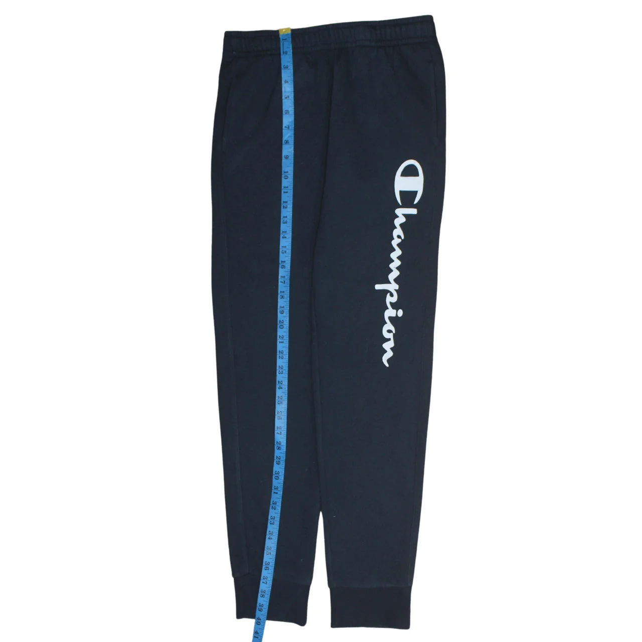 Champion Men's Black Small Fleece Jogger Sweatpants - Image 2
