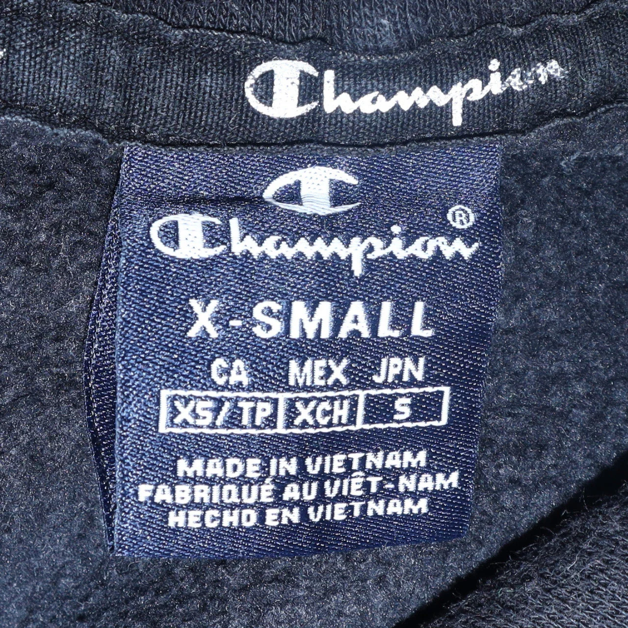 Champion Men's Black XS Pullover Hoodie with Logo Graphic - Image 5