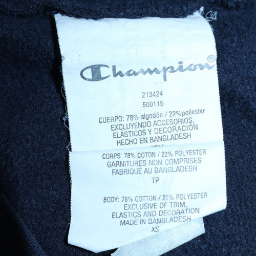 Champion Men's Black XS Pullover Hoodie with Logo Print - Image 5