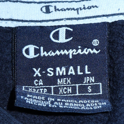 Champion Men's Black XS Pullover Hoodie with Logo Print - Image 6