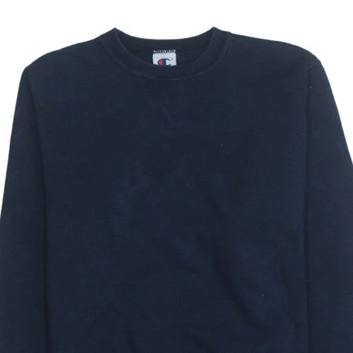 Champion Men's Blue Medium Pullover Crew Neck Sweatshirt - Image 7