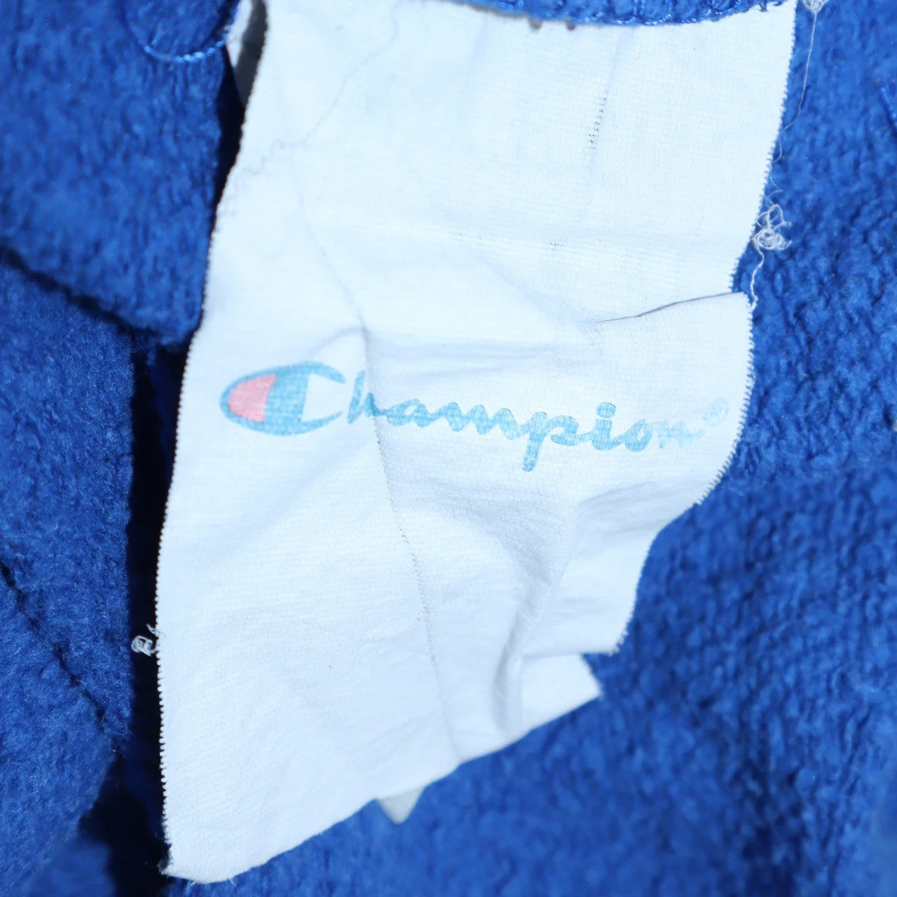 Champion Men's Blue Pullover Hoodie 2XL Athletic Fleece Sweatshirt - Image 6