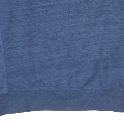 Champion Men's Blue Pullover Sweatshirt Large Crew Neck Sportswear - Image 8