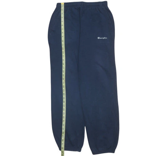 Champion Men's Blue Small Fleece Sweatpants Joggers Activewear - Image 2