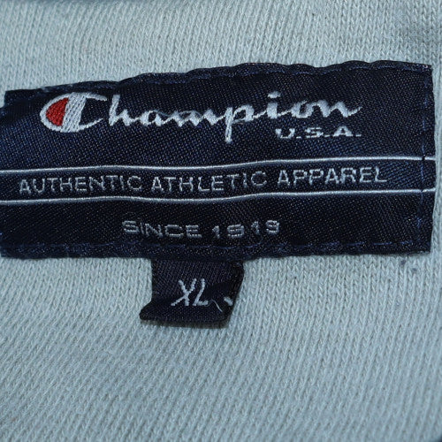 Champion Men's Blue XL Crew Neck Pullover Sweatshirt - Image 5