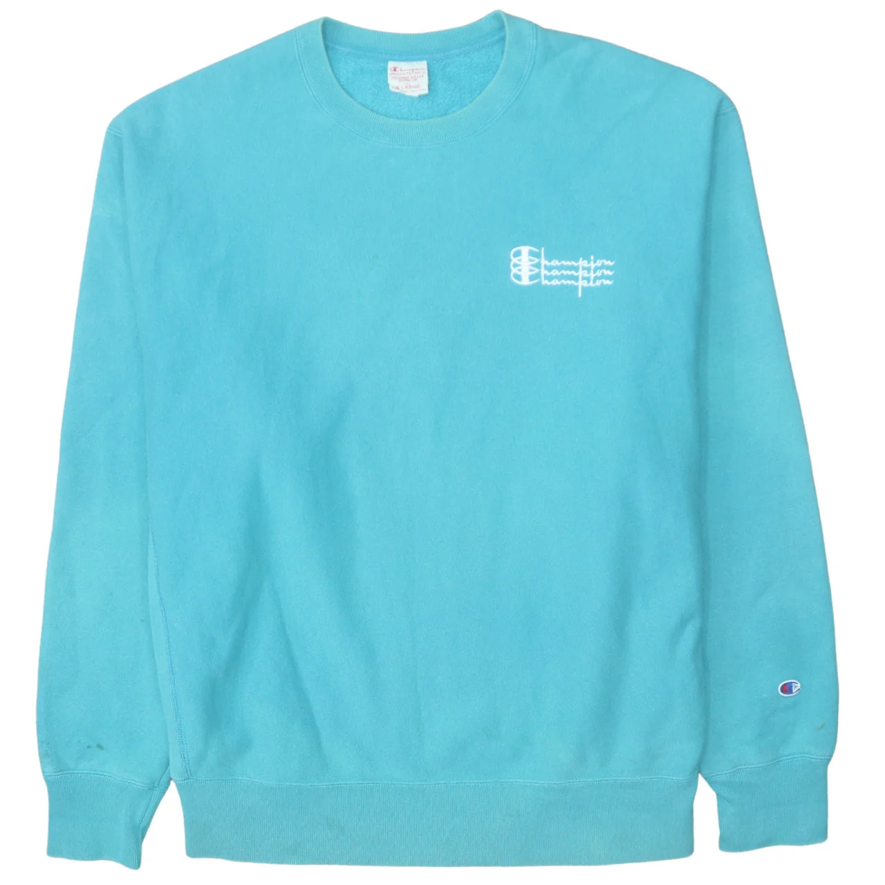 Champion Men's Blue XL Reverse Weave Pullover Sweatshirt
