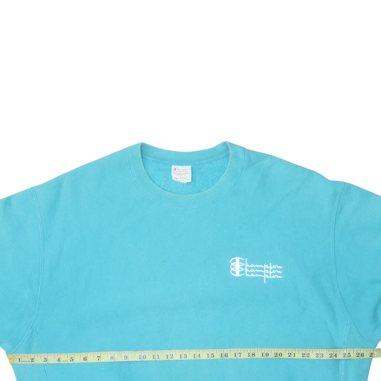 Champion Men's Blue XL Reverse Weave Pullover Sweatshirt - Image 2