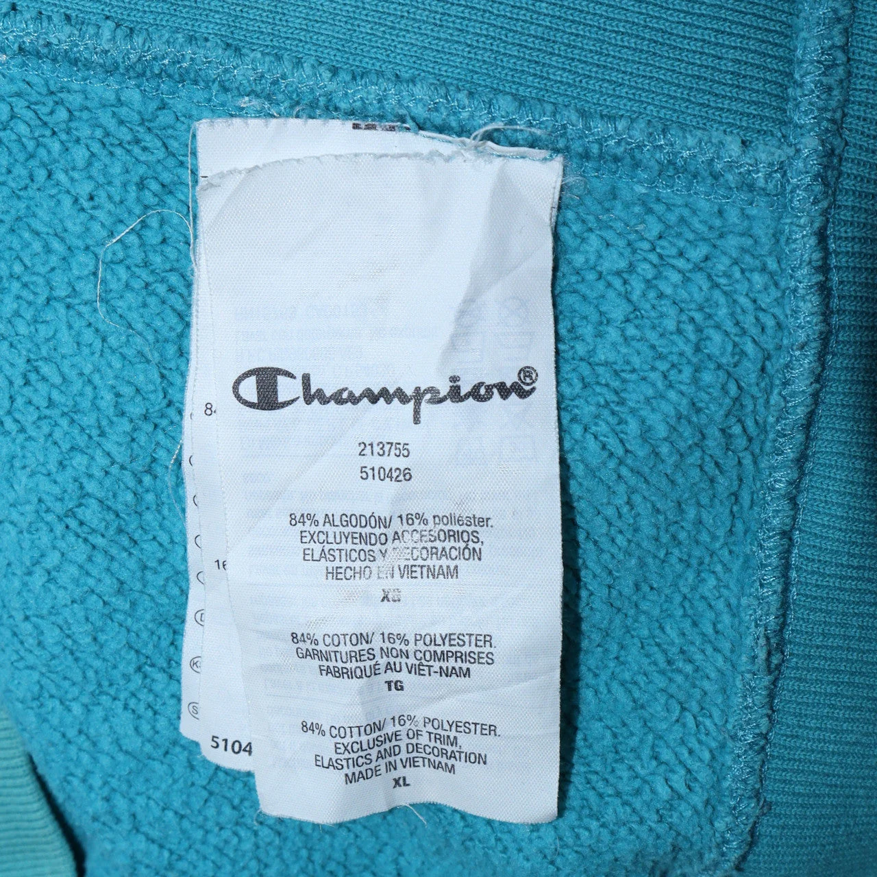 Champion Men's Blue XL Reverse Weave Pullover Sweatshirt - Image 6