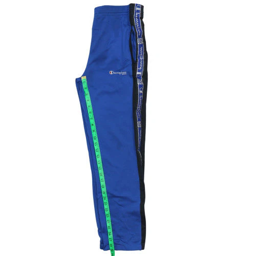 Champion Men's Blue XS Jogger Track Pants USA Logo - Image 2