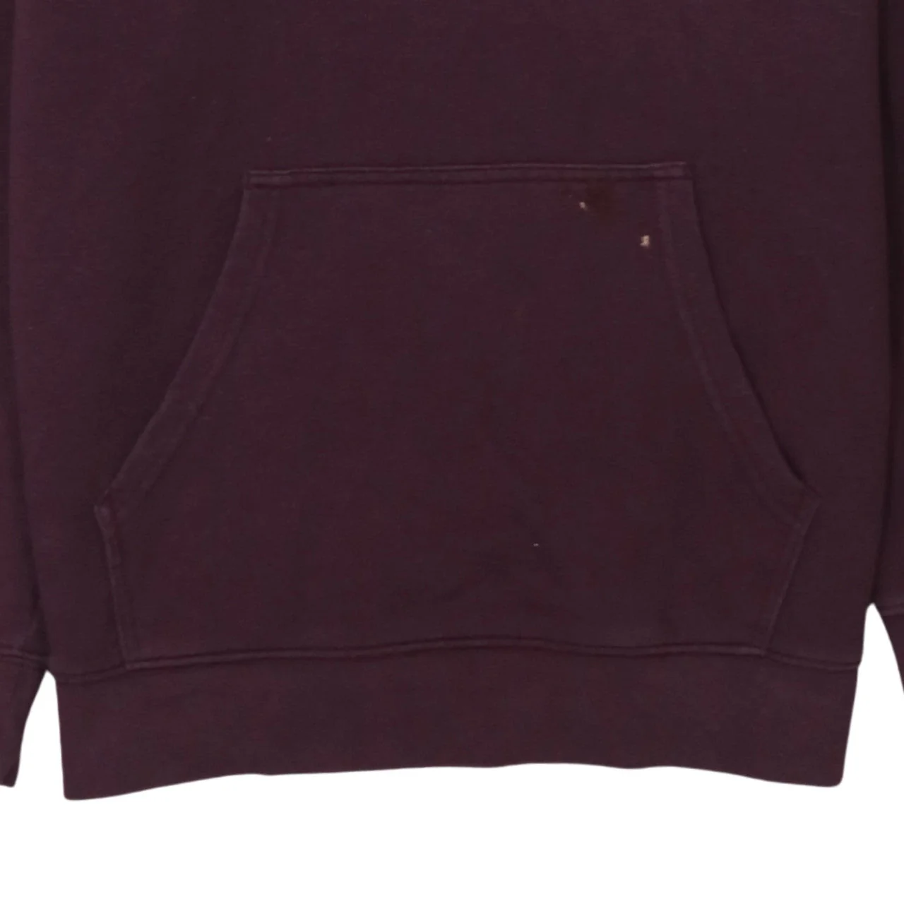 Champion Men's Brown Pullover Hoodie Medium Fleece Logo Sweatshirt - Image 7