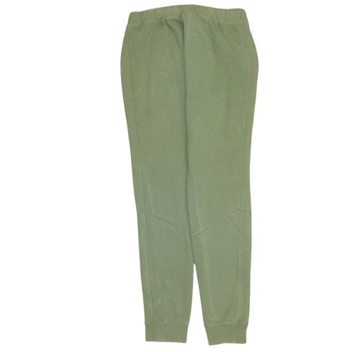 Champion Men's Green Small Fleece Jogger Sweatpants Tapered Fit - Image 4