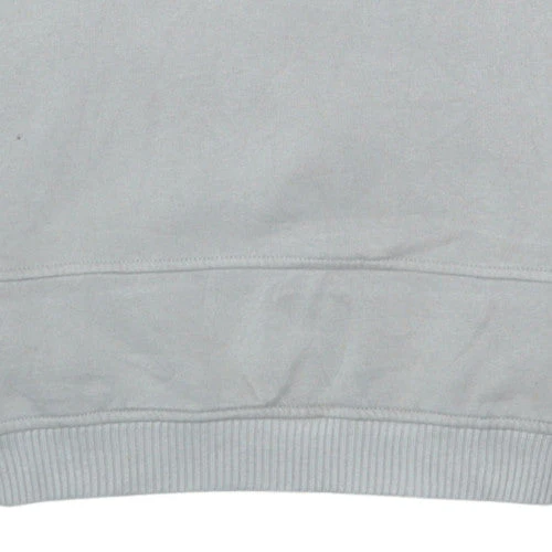 Champion Men's Grey 1/4 Zip Fleece Sweatshirt 2XL Regular Fit - Image 7
