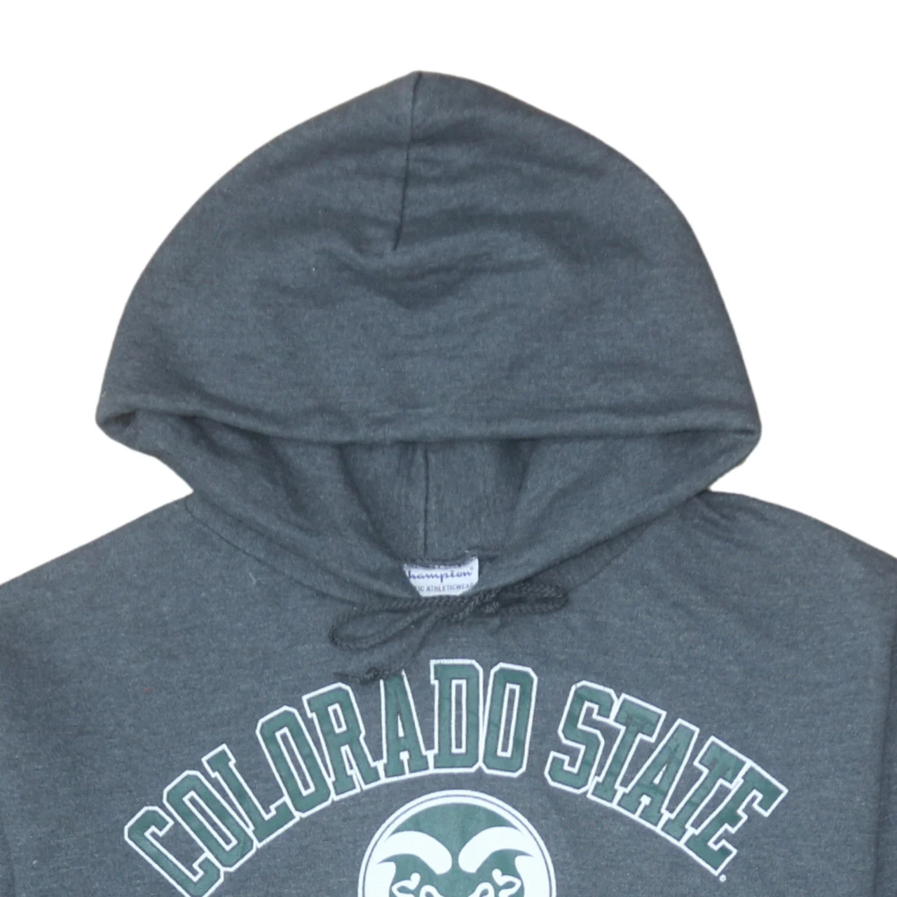 Champion Men's Grey Colorado State University Pullover Hoodie M - Image 6