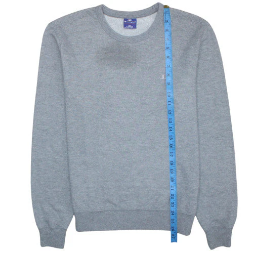 Champion Men's Grey Crew Neck Sweatshirt Large Classic Fit - Image 3