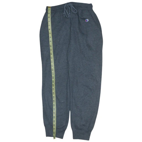 Champion Men's Grey Fleece Jogger Sweatpants Medium Regular Fit - Image 3