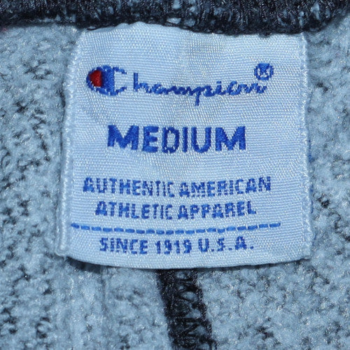 Champion Men's Grey Fleece Jogger Sweatpants Medium Regular Fit - Image 5