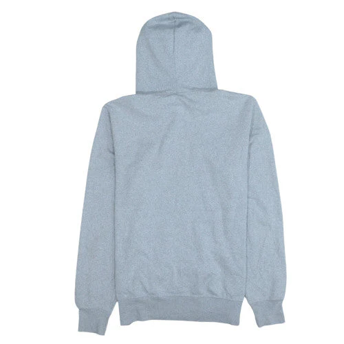 Champion Men's Grey Full Zip Hoodie Size M Lightweight Fleece - Image 4