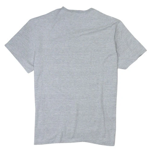 Champion Men's Grey Graphic Print Crew Neck T-Shirt Medium - Image 4