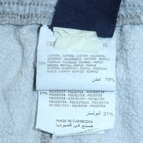 Champion Men's Grey Jogger Sweatpants L Regular Fit Fleece Trousers - Image 6