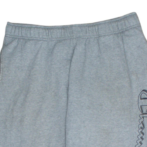 Champion Men's Grey Jogger Sweatpants L Regular Fit Fleece Trousers - Image 8