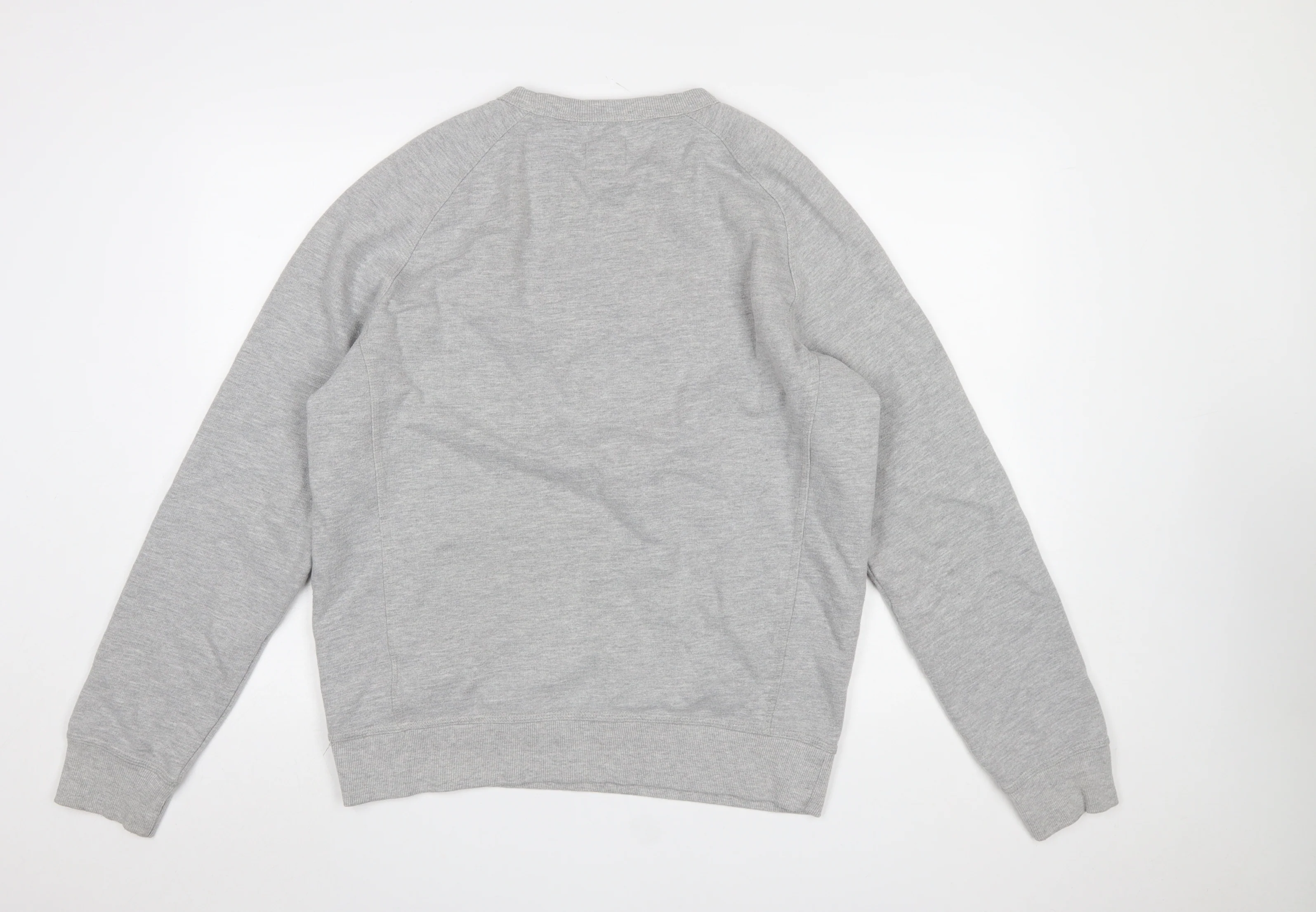 Champion Mens Grey Large Pullover Sweatshirt Embroidered Logo - Image 3