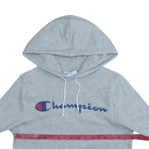 Champion Men's Grey Pullover Hoodie Size S Regular Fit - Image 3