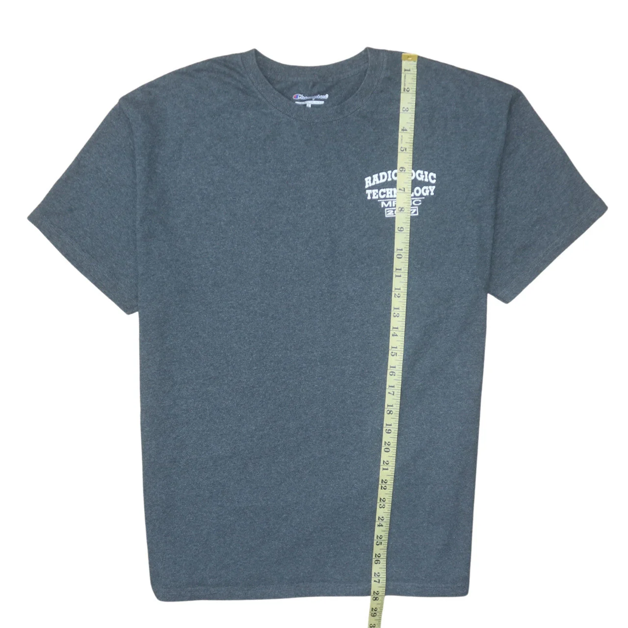 Champion Men's Grey Radiologic Technology Graphic T-Shirt Size L - Image 3