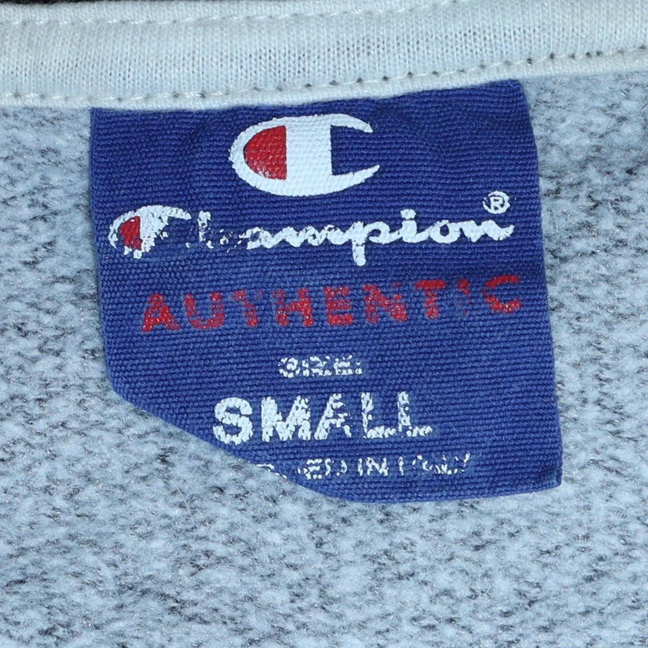 Champion Men's Grey Small Pullover Hoodie Fleece Sweatshirt - Image 5