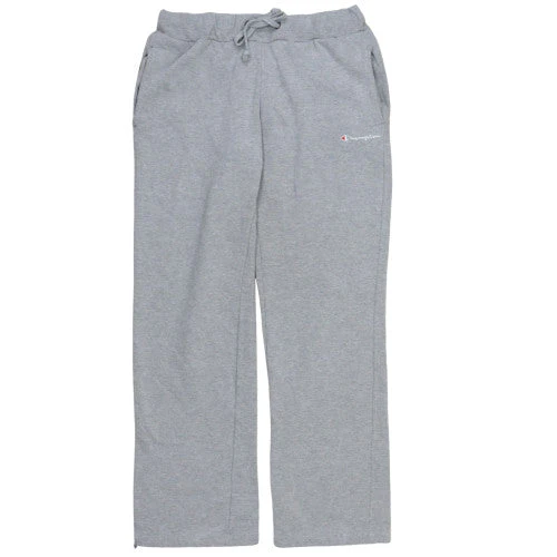 Champion Men's Grey Sweatpants Jogger M with Elastic Waist