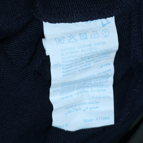Champion Men's Navy Blue Small Pullover Hoodie with Logo Print - Image 6
