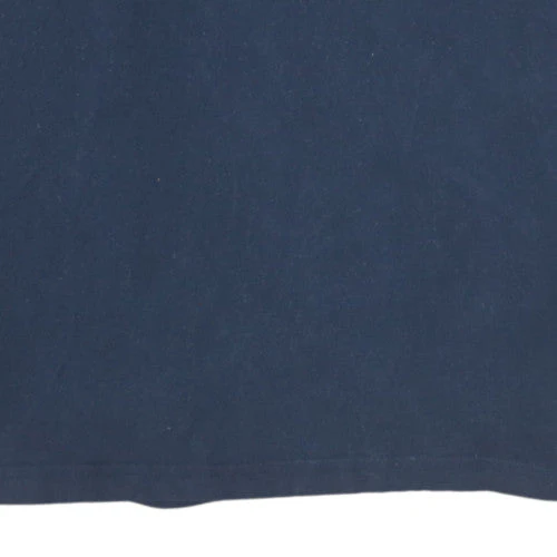 Champion Men's Navy Long Sleeve Crew Neck T-Shirt XL Cotton - Image 8