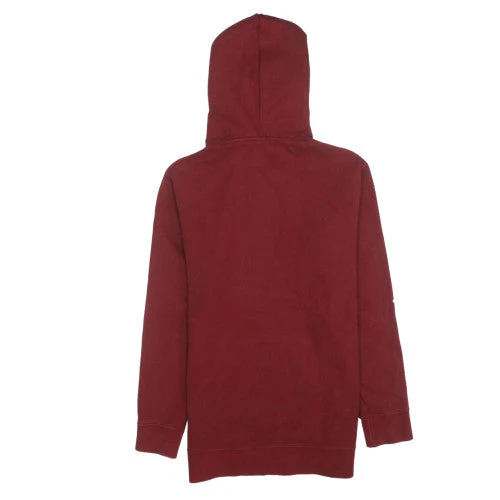 Champion Mens Red Small Pullover Hoodie with Logo Graphic - Image 4
